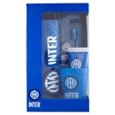 Inter Dentifricio menta 75 ml, Bicchiere, Spazzolino setole medie, Fan Bag